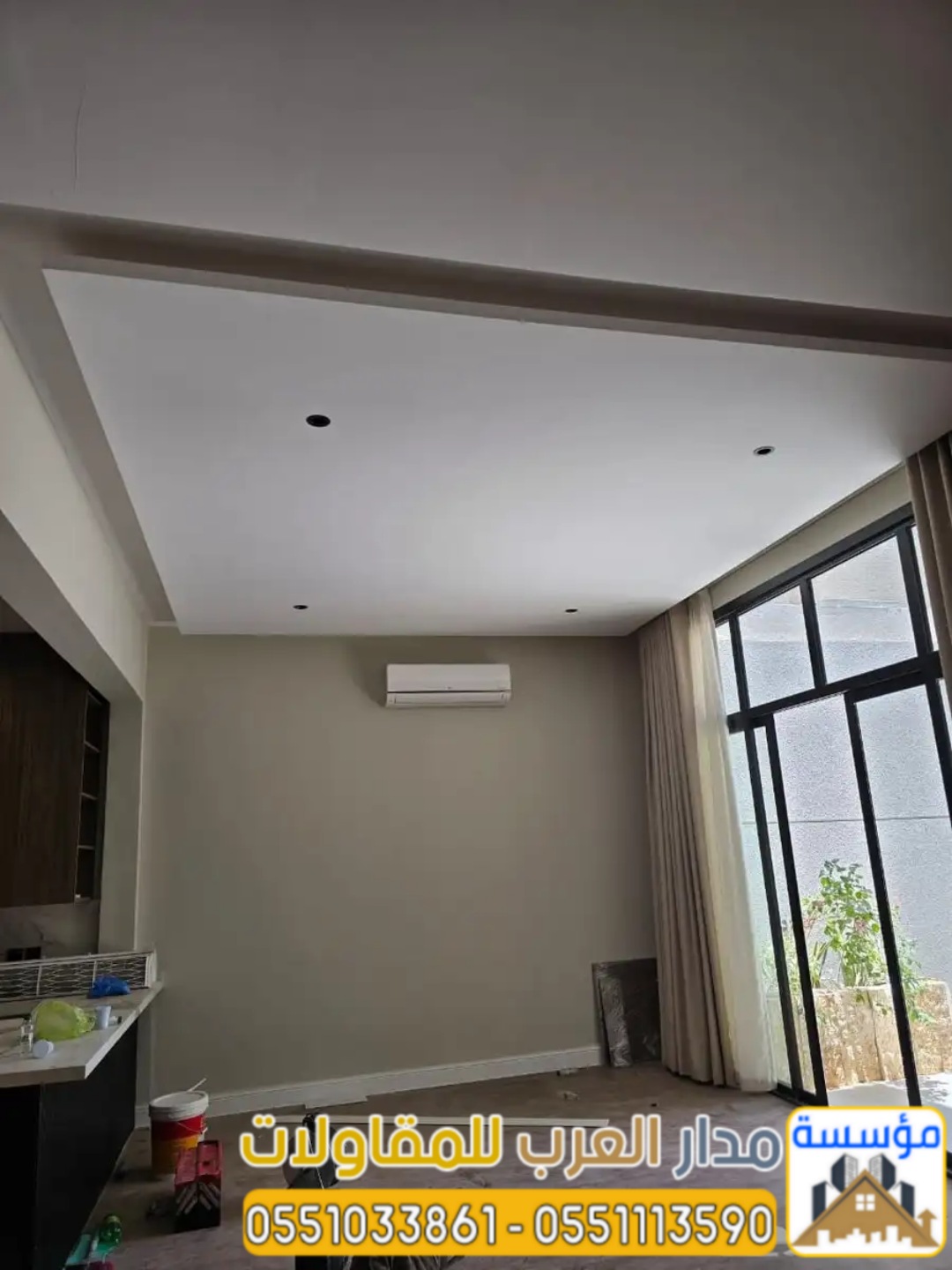 مقاول أسمنت بورد بالرياض | تركيب احترافي وجودة عالية 0551033861